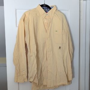 Polo Ralph Lauren Men's Yellow Button-Down Shirt